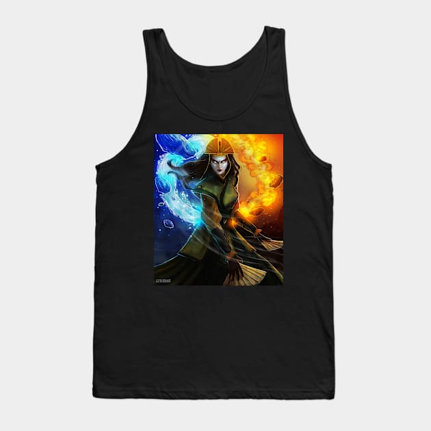 Avatar Kyoshi Tank Top by Geirahod